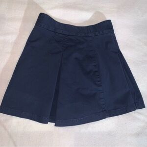 Gap Pleated Skort Navy Blue Uniform Girls Size 12 Academia Preppy School